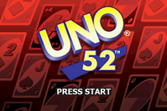 Uno 52 screenshot 3 for GameBoy Advance